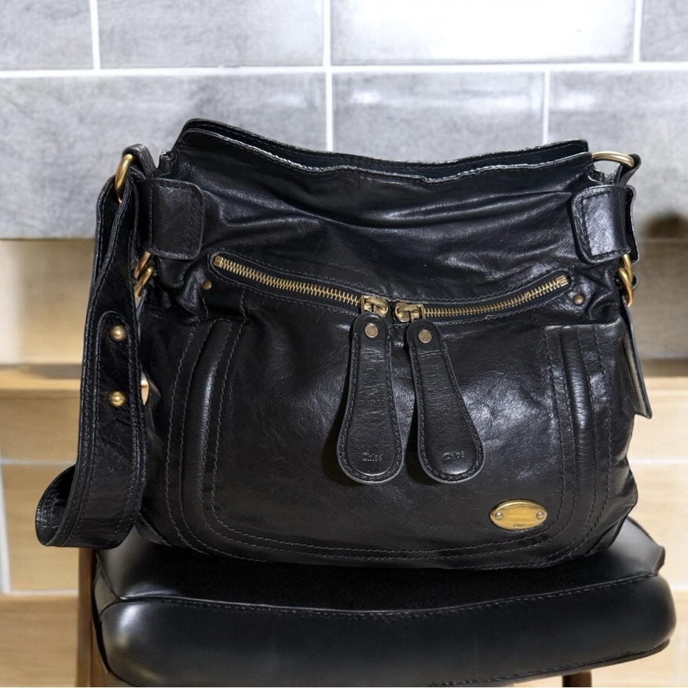 Chloe Bay Shoulder Bag w/COA